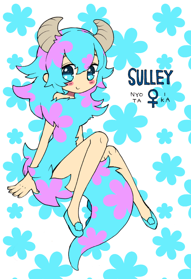 Anime, Pixiv Id 950277, Monsters Inc - Monsters University Female Sulley - HD Wallpaper 