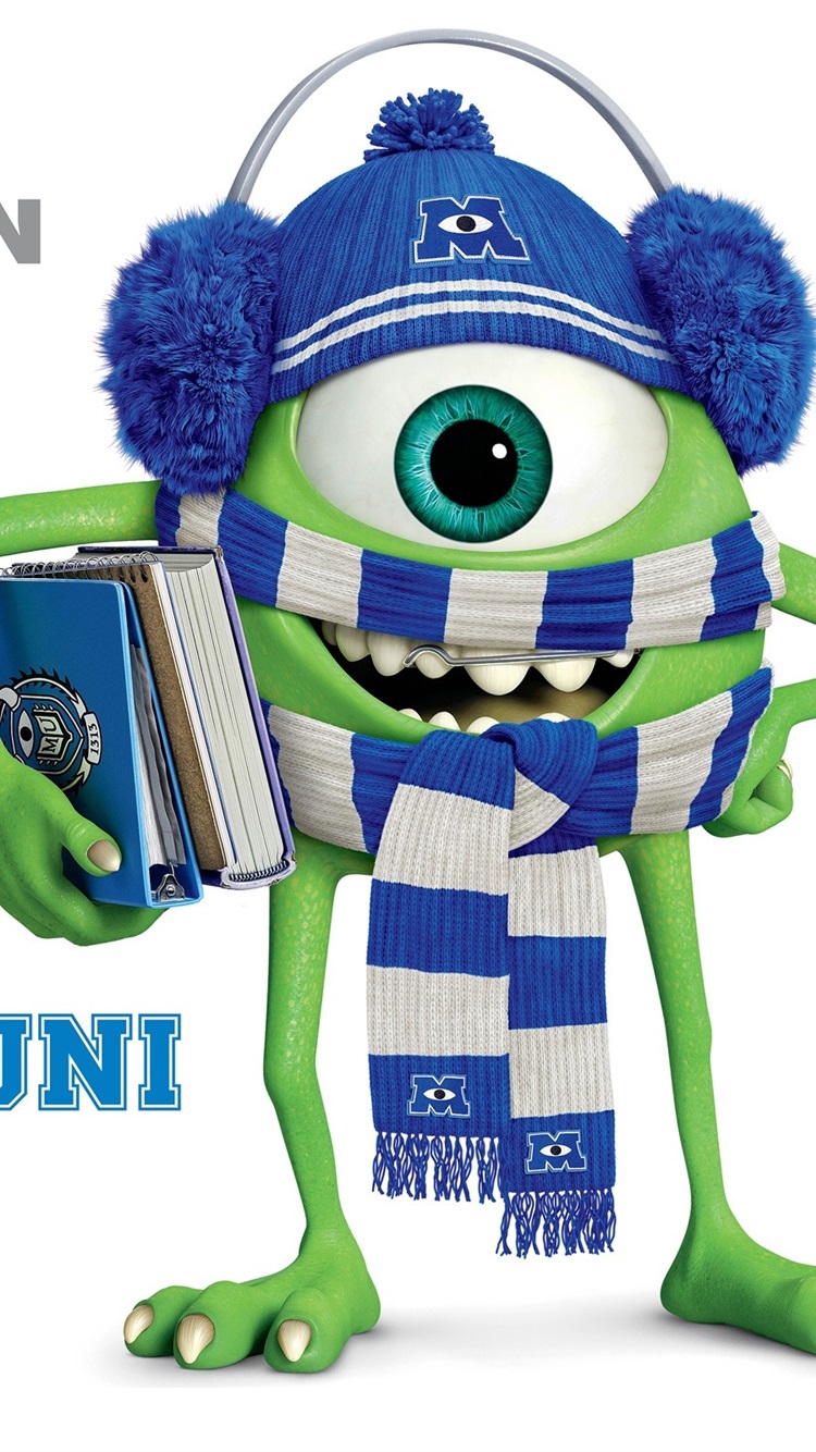 Iphone Wallpaper Monsters University, Strange One-eyed - Mike Wazowski Dj - HD Wallpaper 