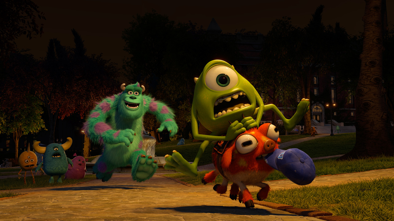 Pixar Monsters University - HD Wallpaper 
