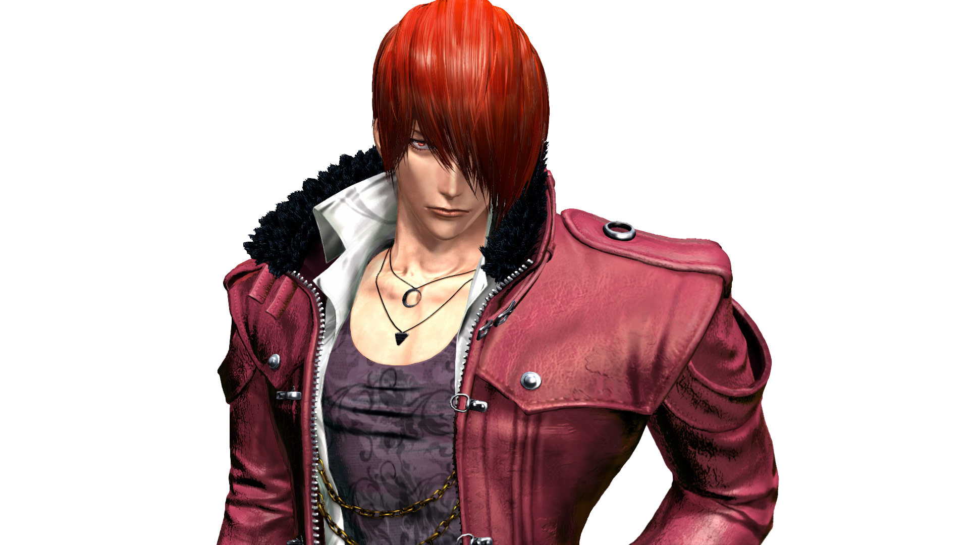 Iori Yagami Kof14 Portrait - Iori Yagami King Of Fighters Xiv - HD Wallpaper 