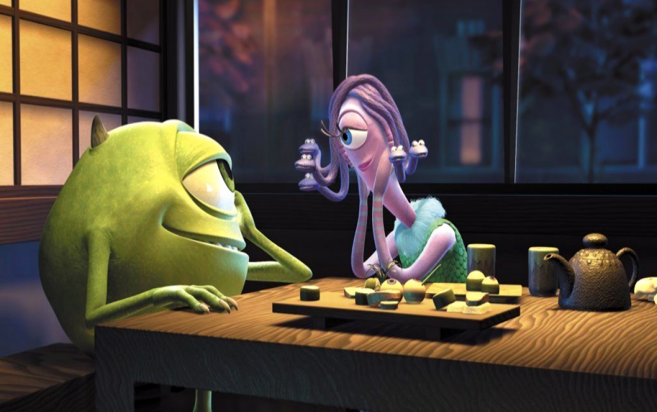 Monster S Inc - Mike And Celia - HD Wallpaper 