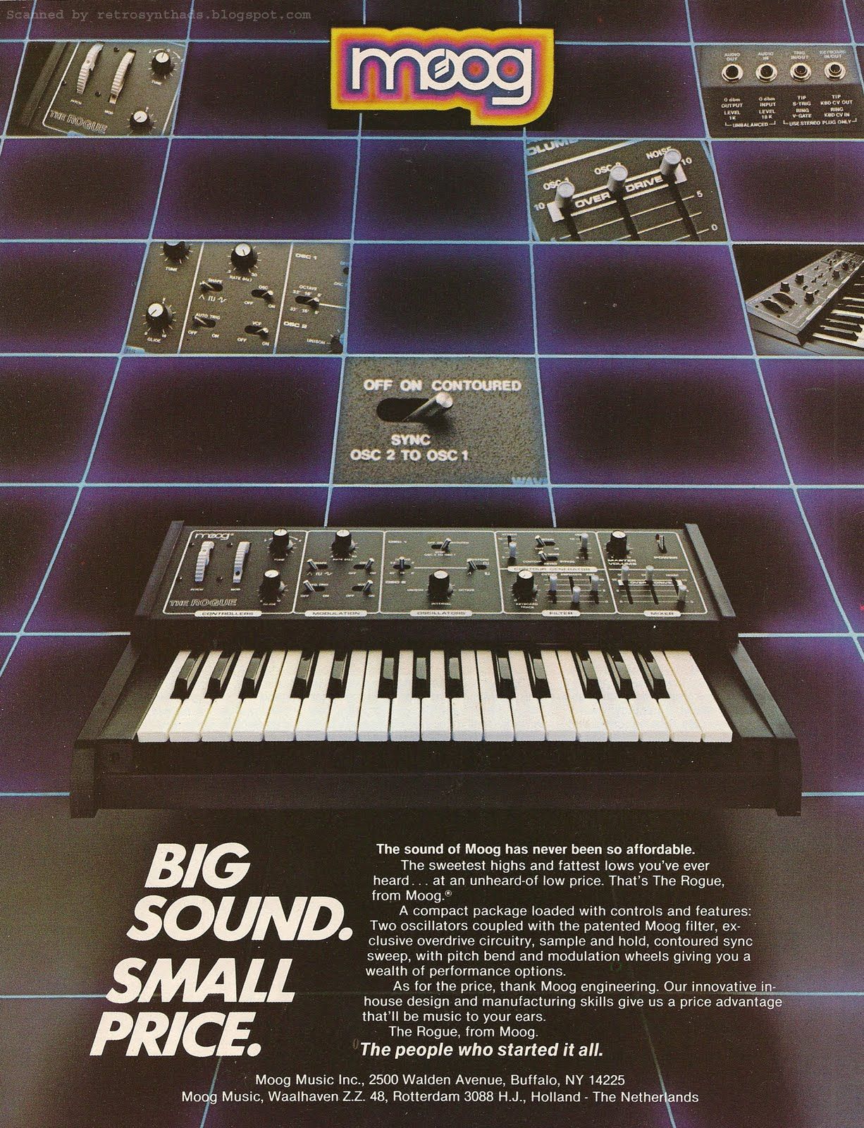 Retro Synth Ads - HD Wallpaper 