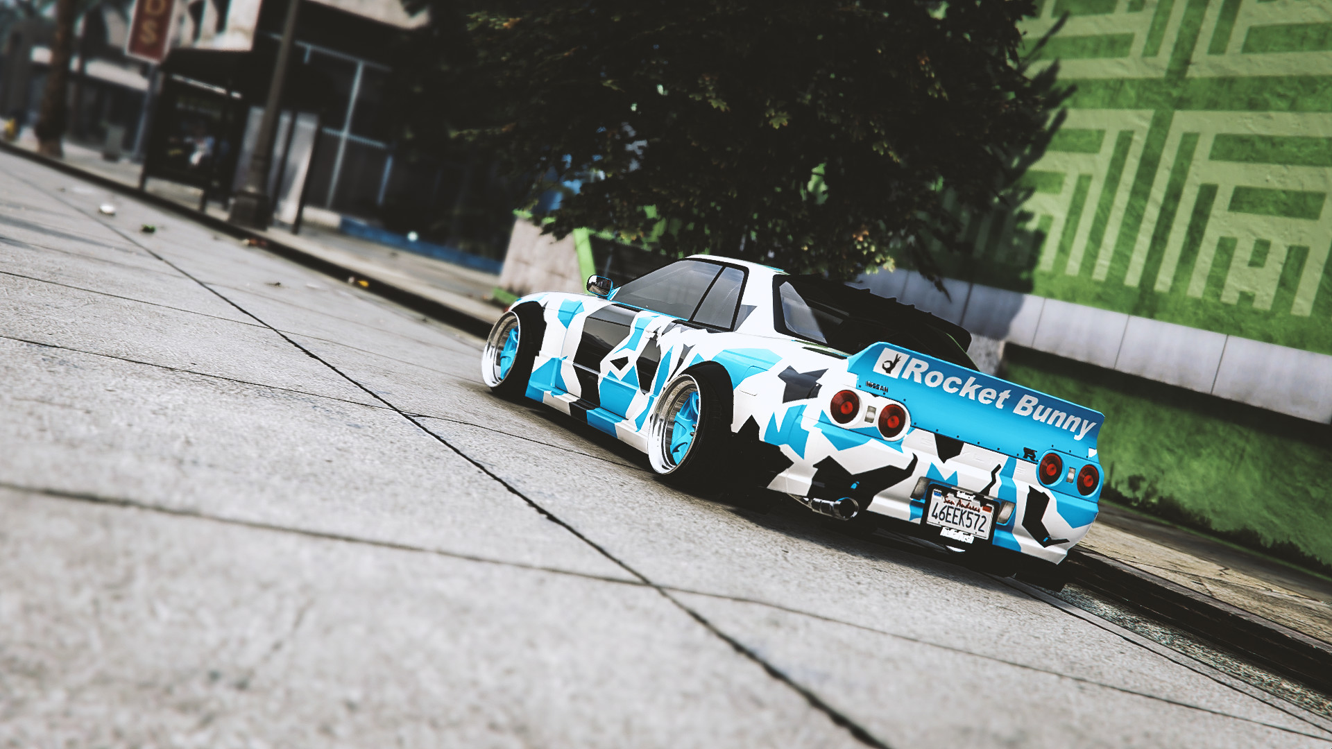 Rocket Bunny Gtr R32 - HD Wallpaper 