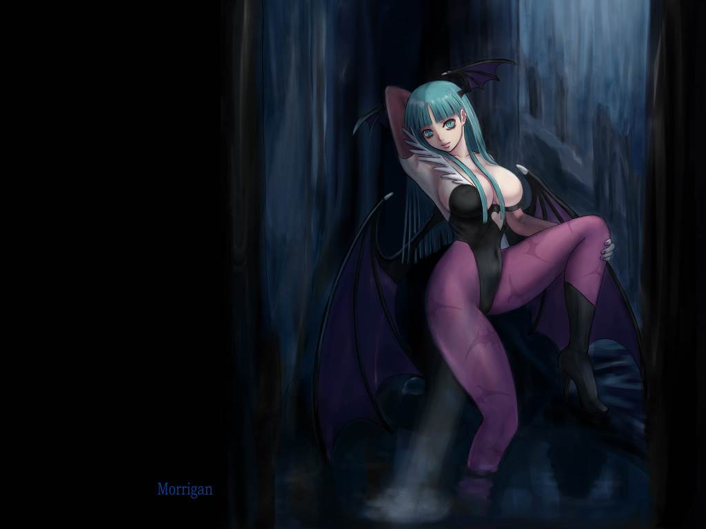 Darkstalkers Hd Wallpapers Backgrounds Wallpaper - Morrigan Hot - HD Wallpaper 