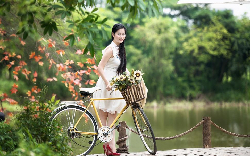 Woman With A Bicycle Wallpaper,girls Hd Wallpaper,1920x1200 - Cycle Cycle Mari Sonani Cycle - 970x606 Wallpaper Woman With A Bicycle Wallpaper,girls Hd Wallpaper,1920x1200 - Cycle Cycle Mari Sonani Cycle - 970x606 Wallpaper