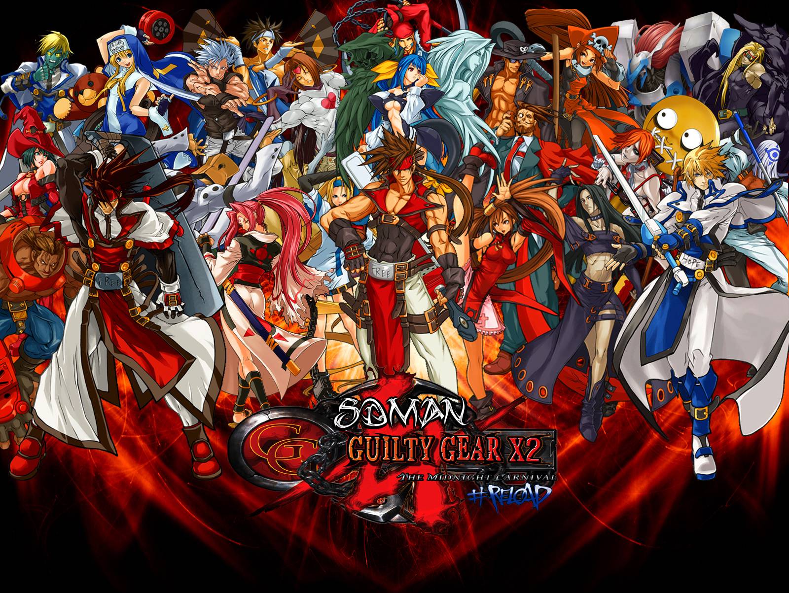 Guilty Gear X2 Disc - HD Wallpaper 
