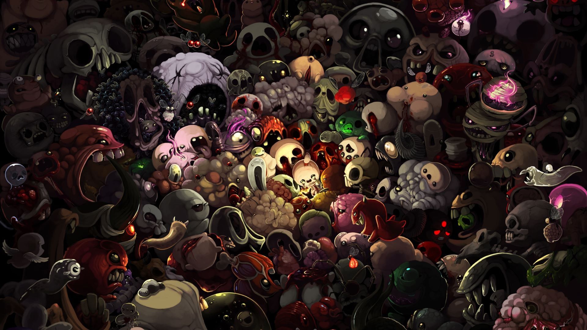 Gaming Wallpapers Top Free Gaming Backgrounds - Binding Of Isaac Artwork - HD Wallpaper 