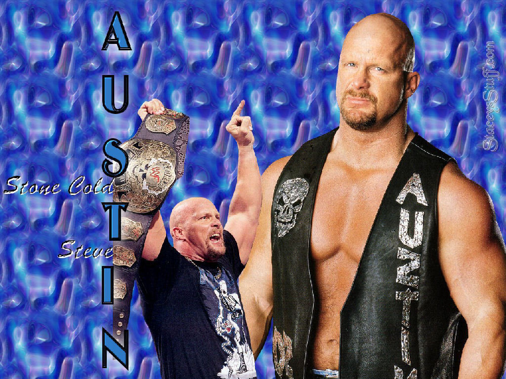 Stone-cold Steve Austin - Famous Pro Wrestlers - HD Wallpaper 