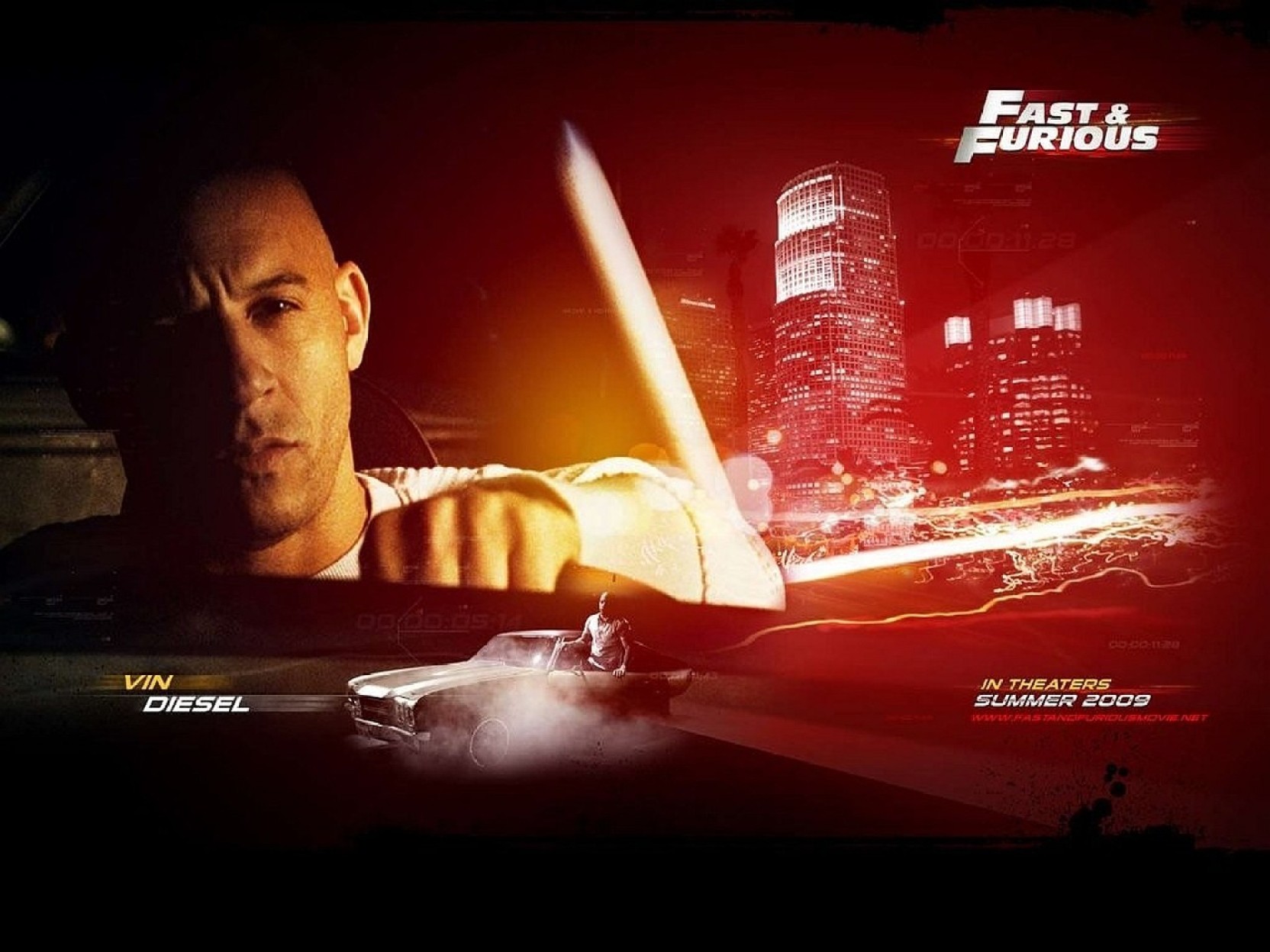 Fast And The Furious 4 Poster - HD Wallpaper 