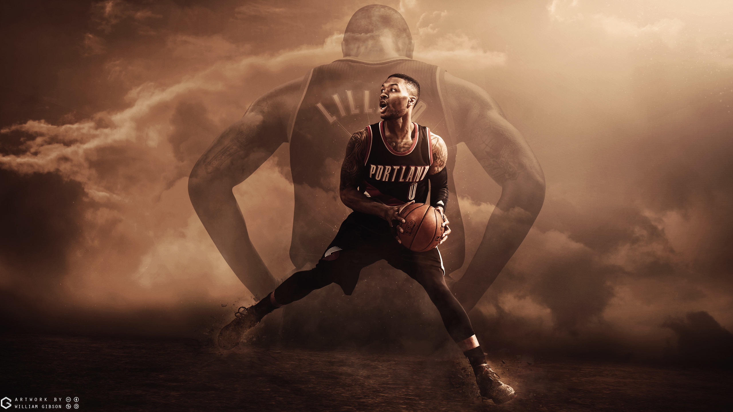 Damian Lillard Blazers 2015-2016 Wallpaper - HD Wallpaper 