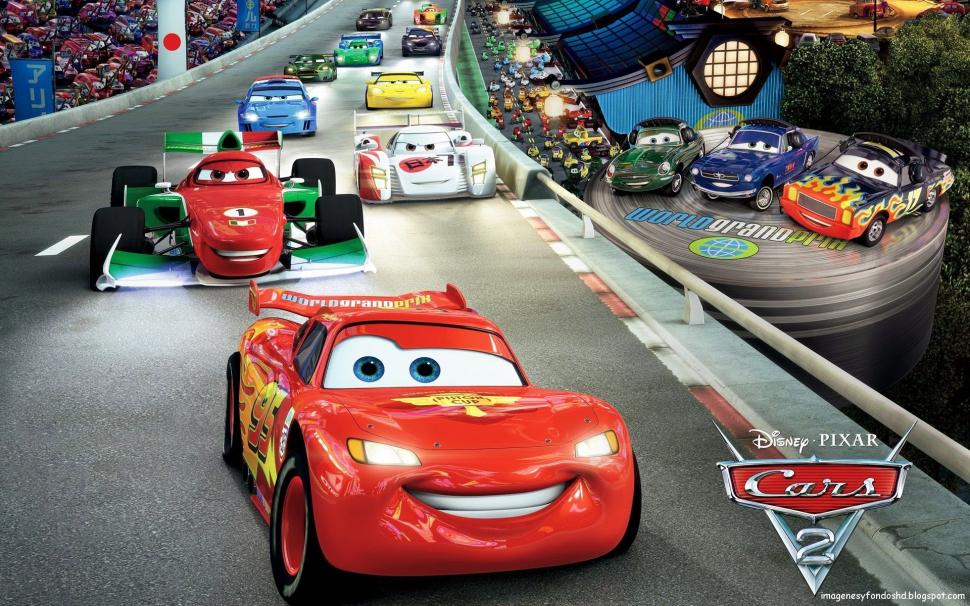 Cars 2 Mcqueen Pictures Wallpaper,cars Hd Wallpaper,cartoon - Cars Background - HD Wallpaper 