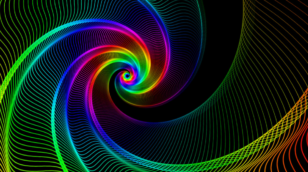 Spiral Codes In Python - HD Wallpaper 