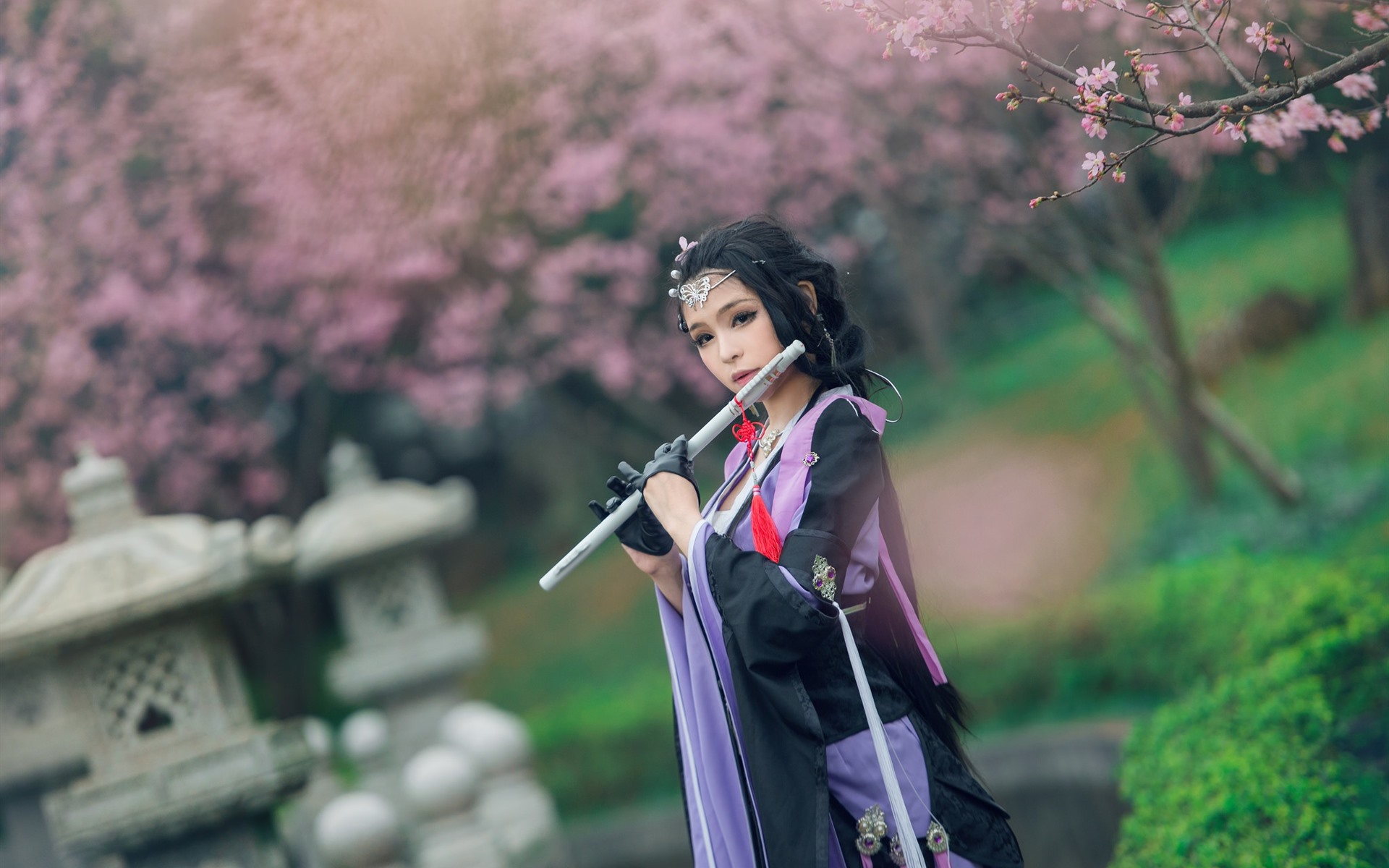 Wallpaper Beautiful Chinese Girl, Retro Style, Flute - Chinese Beautiful Girl Hd - 1920x1200 Wallpaper Wallpaper Beautiful Chinese Girl, Retro Style, Flute - Chinese Beautiful Girl Hd - 1920x1200 Wallpaper