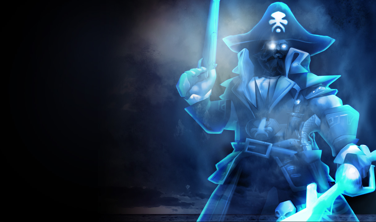 Spooky Gangplank Skin Wallpaper - Gangplank Splash Art - HD Wallpaper 