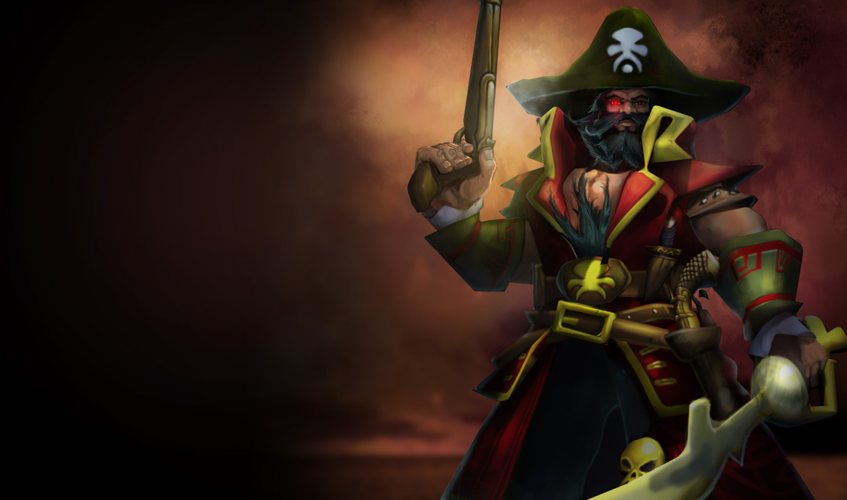 Classic Gangplank Wallpaper - League Of Legends Gangplank - HD Wallpaper 