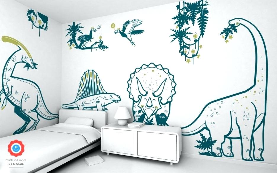Giant Dinosaur Wall Stickers - HD Wallpaper 