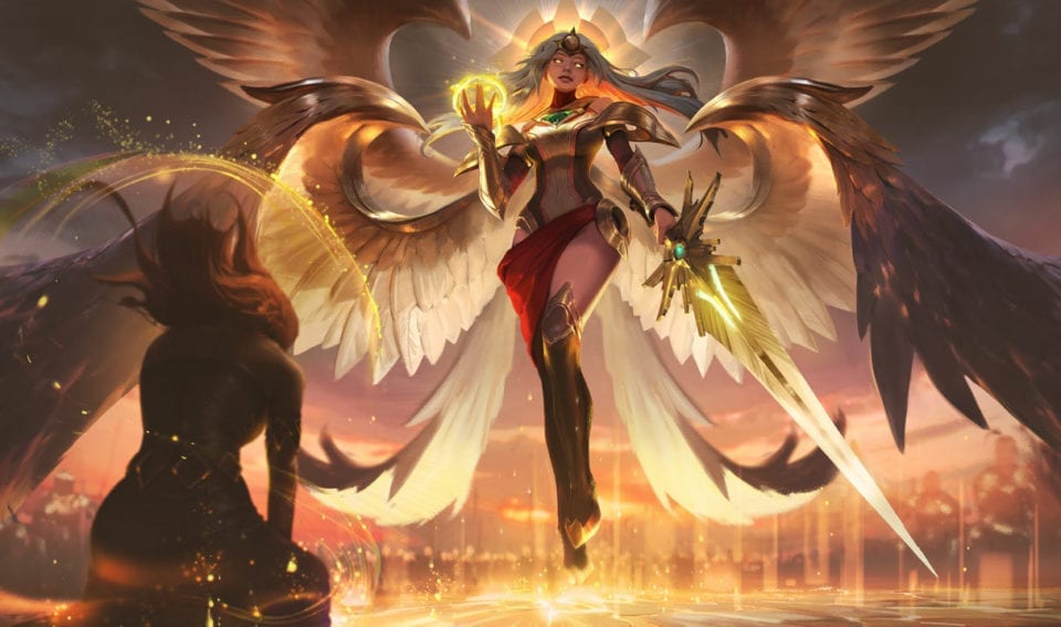 New Kayle Splash Art - HD Wallpaper 