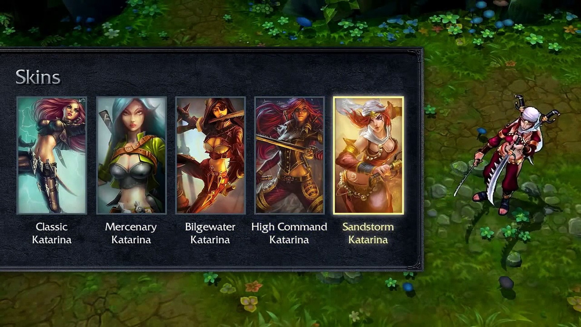 Katarina In Game - HD Wallpaper 