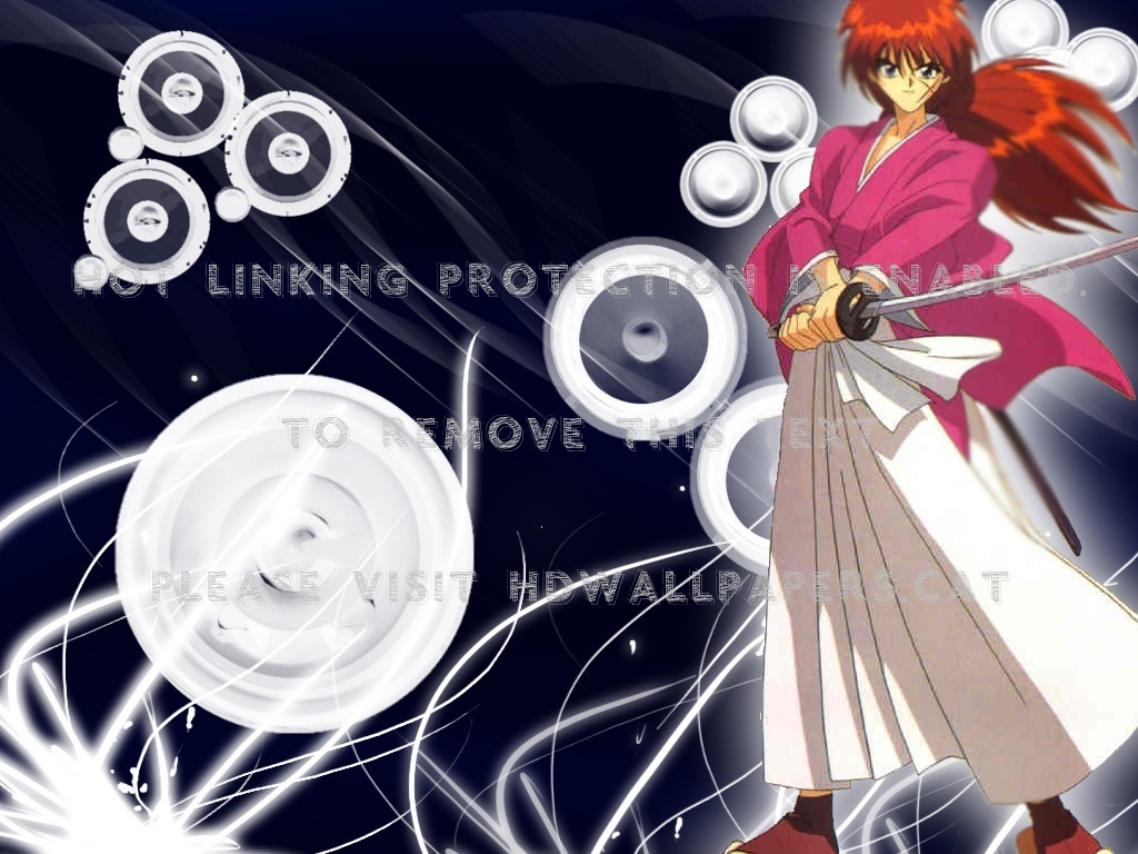 Rurouni Sword Anime - Kenshin Himura - HD Wallpaper 