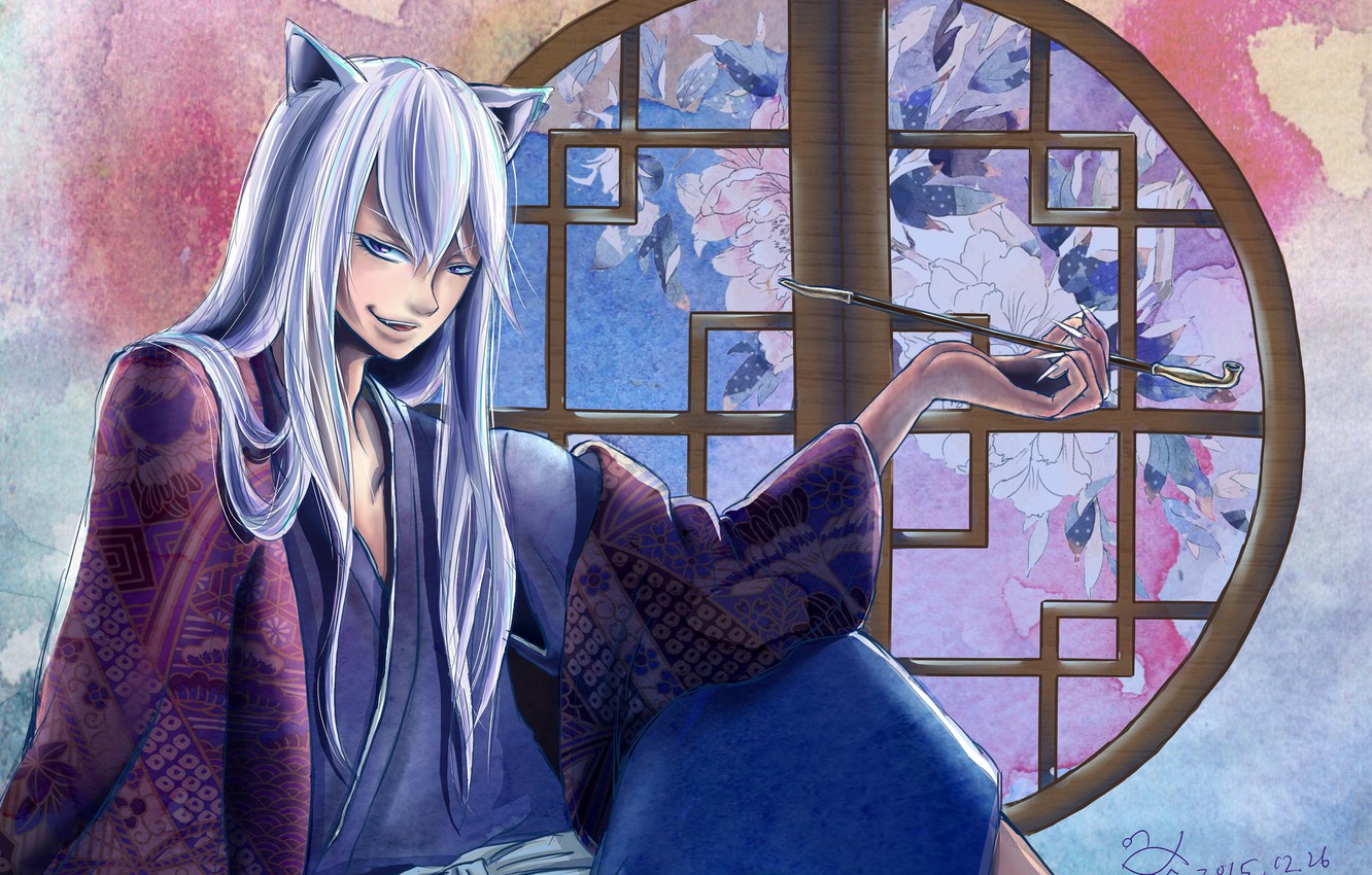 Photo Wallpaper Look, Smile, Window, Kamisaa The Hajimemashita, - Kamisama Kiss Tomoe - HD Wallpaper 