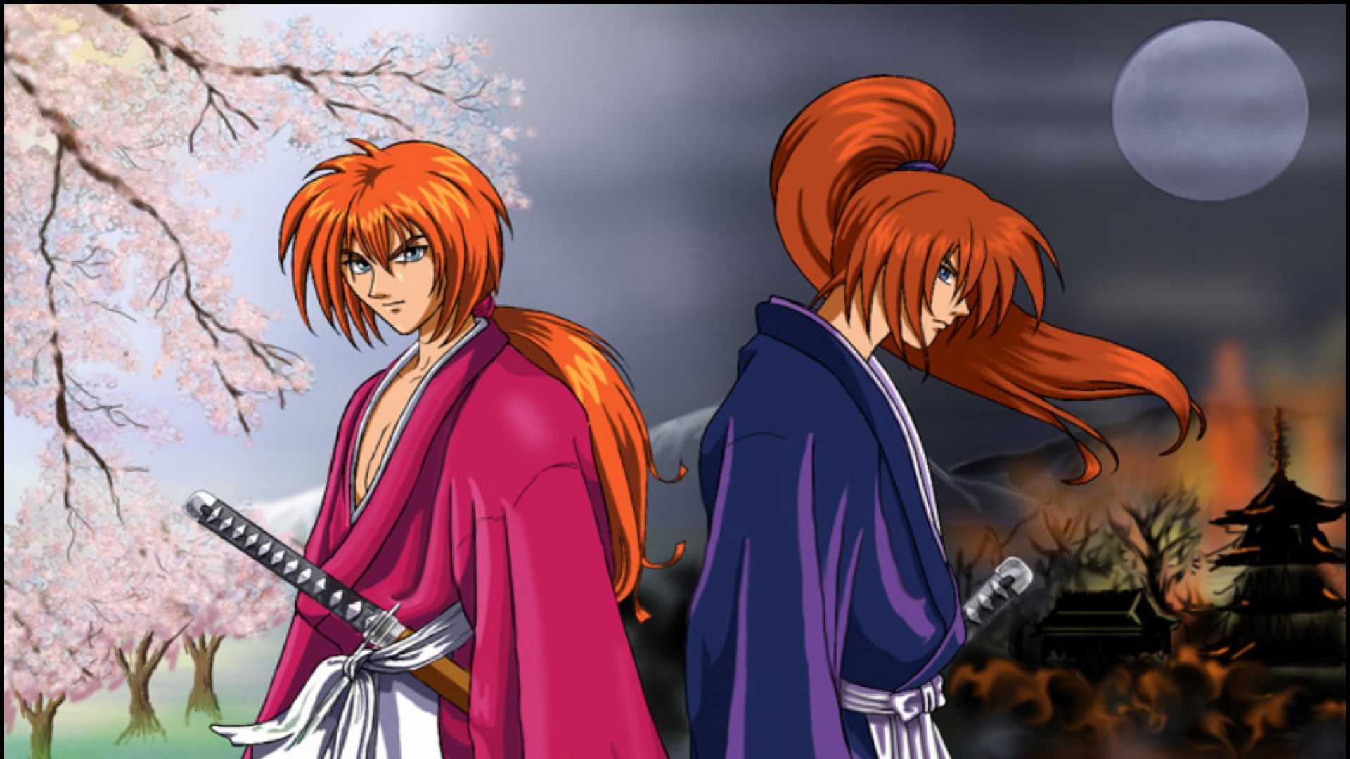 Kenshin Himura - - Anime Rurouni Kenshin - HD Wallpaper 