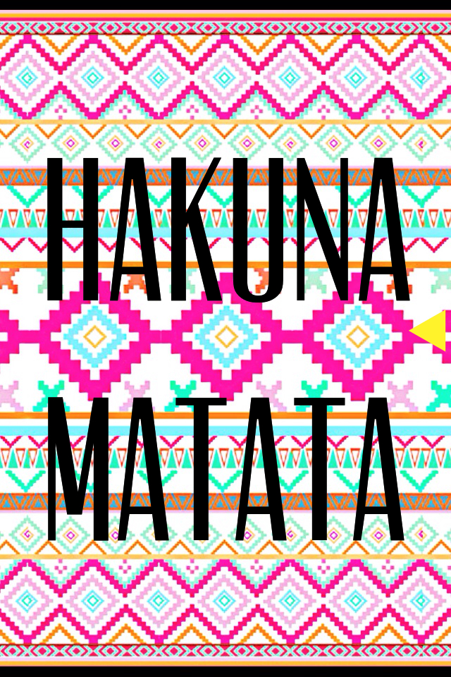 Hakuna Matata, Matata, And Hakuna Image - Girly Cool Backgrounds Cute - HD Wallpaper 