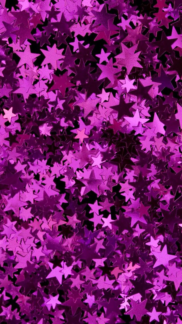 Hot Pink Star Glitter - HD Wallpaper 
