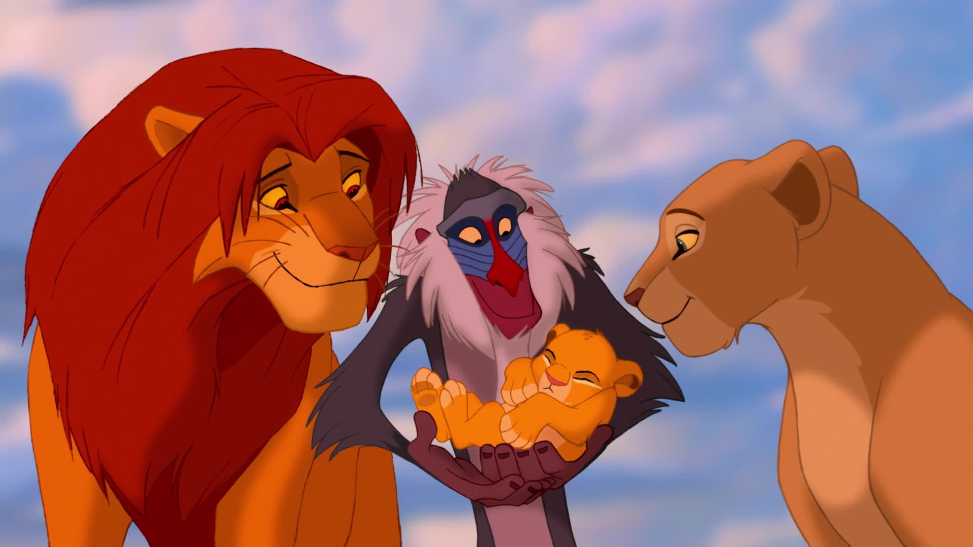 Simba And Nala And Kiara - HD Wallpaper 
