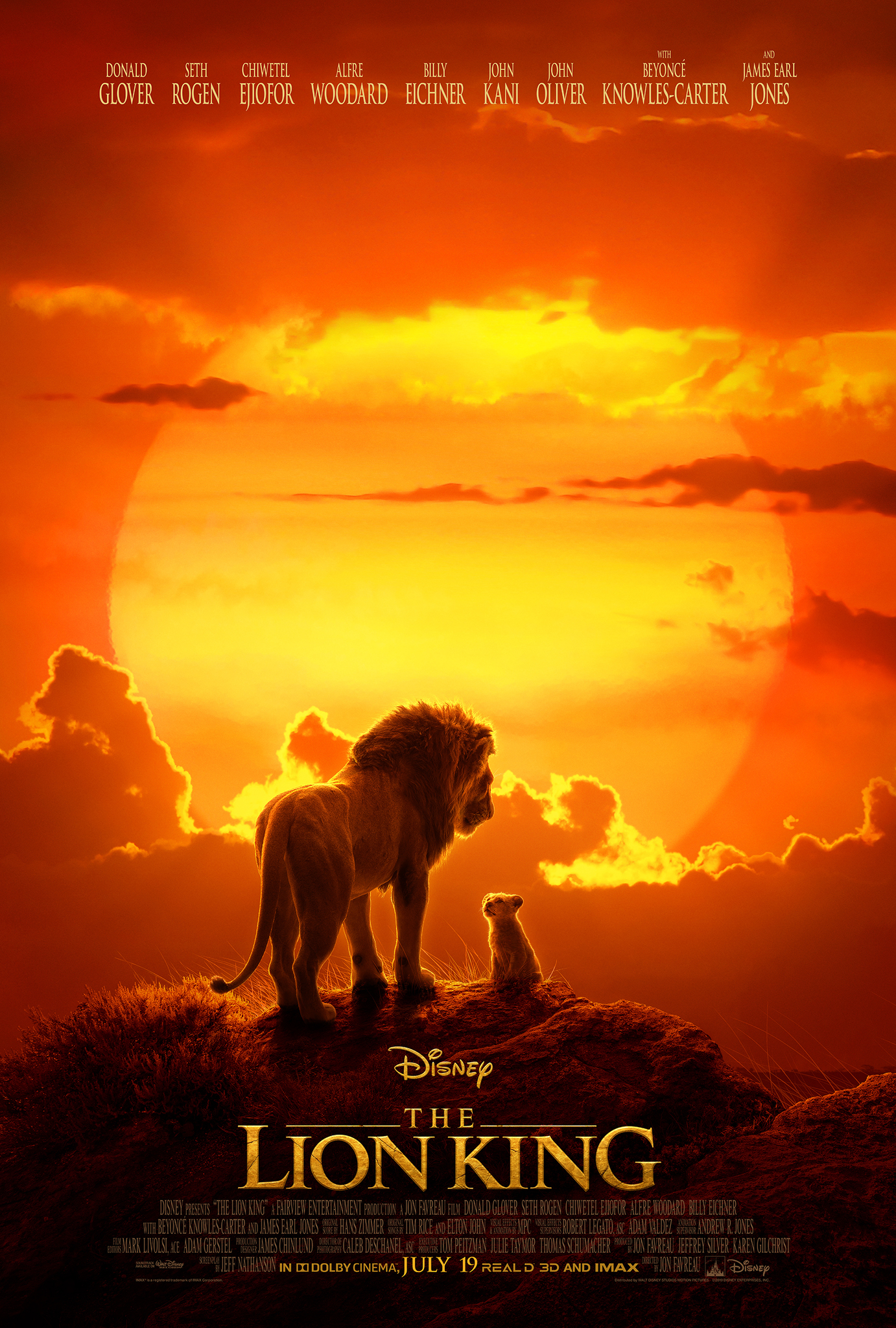 Lion King 2019 Poster - HD Wallpaper 