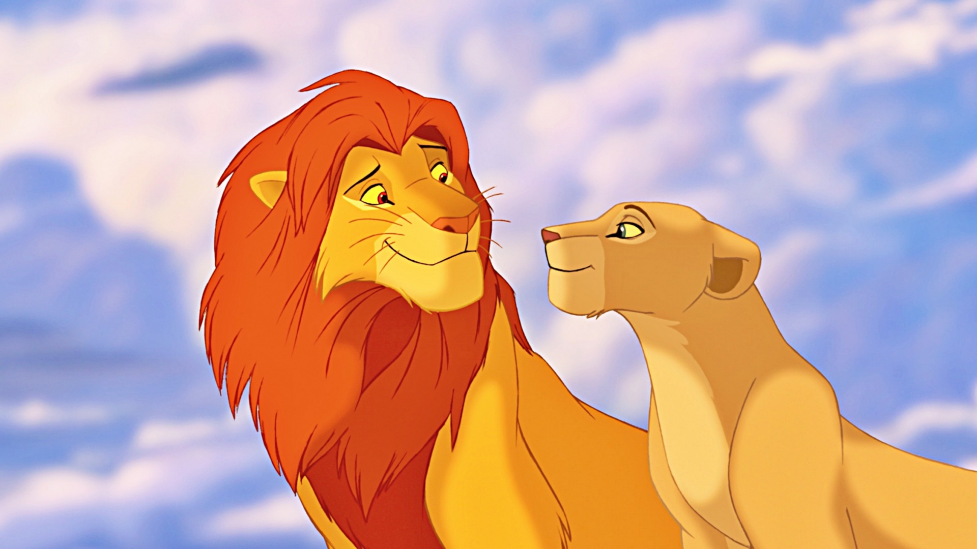 Simba Nala - HD Wallpaper 
