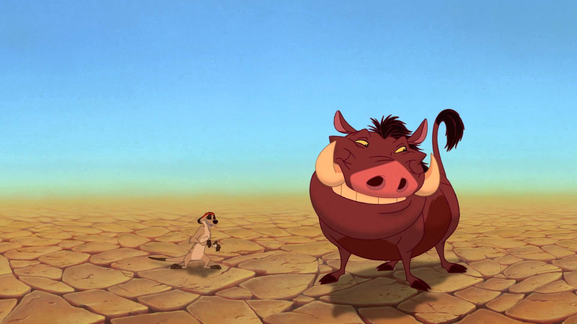 Original Pumbaa Lion King - HD Wallpaper 