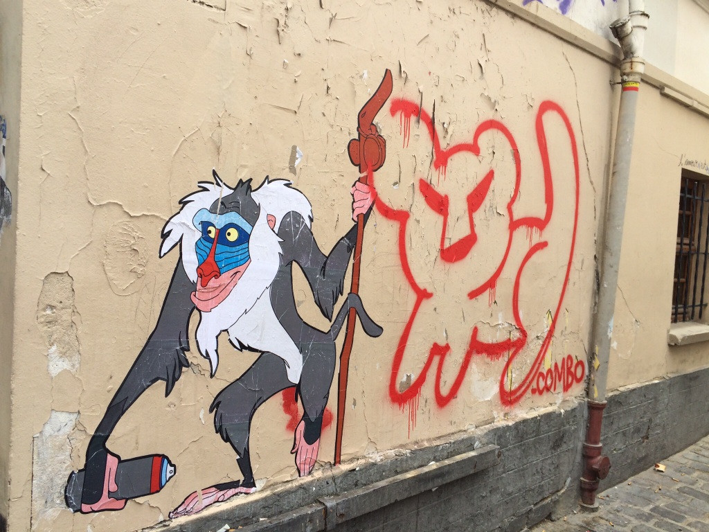 Art Street Art Wall Mural Graffiti - Graffiti Lion King - HD Wallpaper 