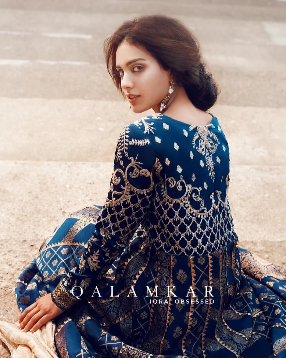 Iqra Aziz Bridal Photoshoot - HD Wallpaper 