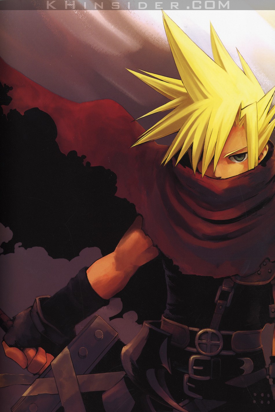 Cloud Strife Wallpaper Art - HD Wallpaper 