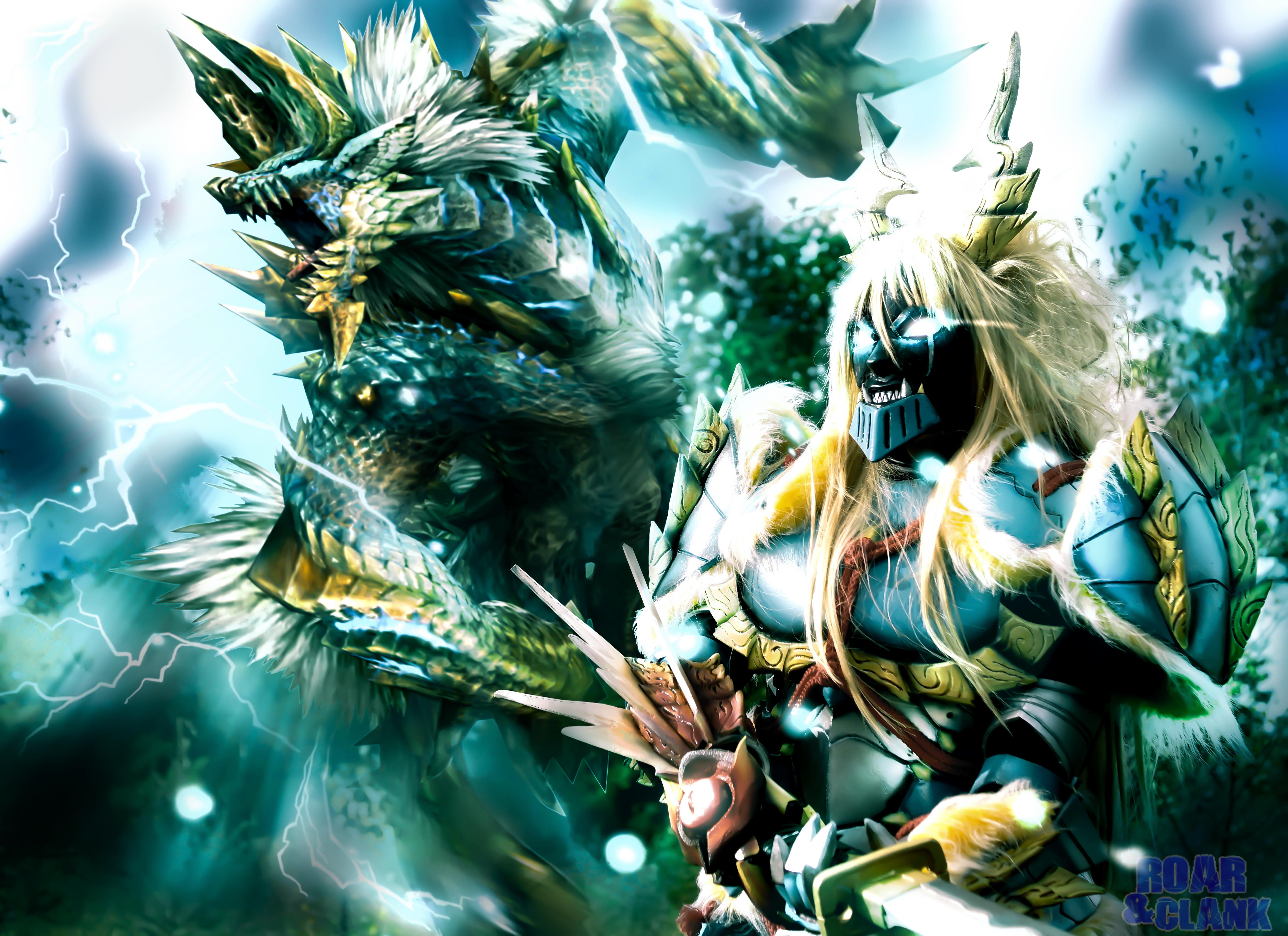 Monster Hunter Thunderlord Zinogre - HD Wallpaper 