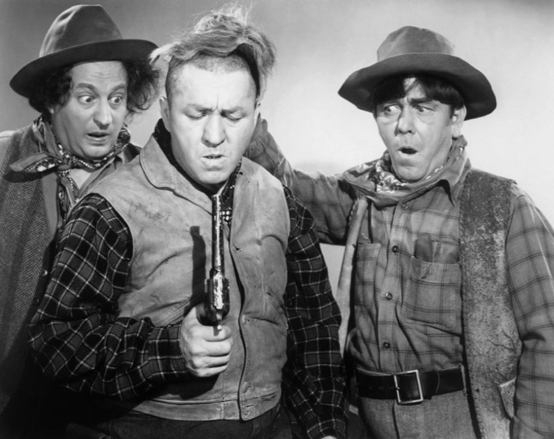 Picture - 3 Stooges With Guns - HD Wallpaper 