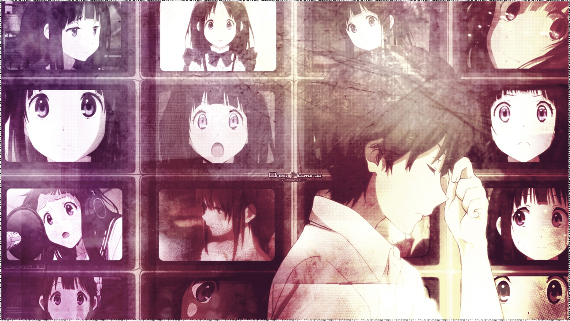 Houtarou Oreki And Eru Chitanda Hq Desktop Wallpaper - Hyouka Quotes - HD Wallpaper 