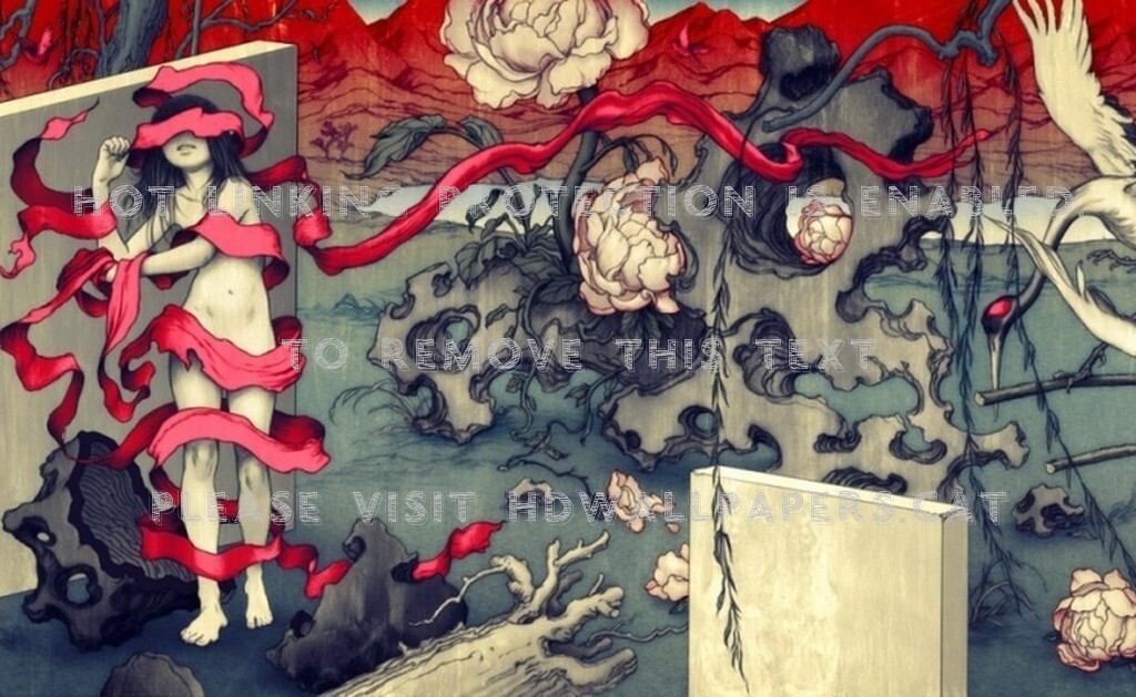 Procession Art James Jean Girl Abstract 3d - James Jean Procession - HD Wallpaper 