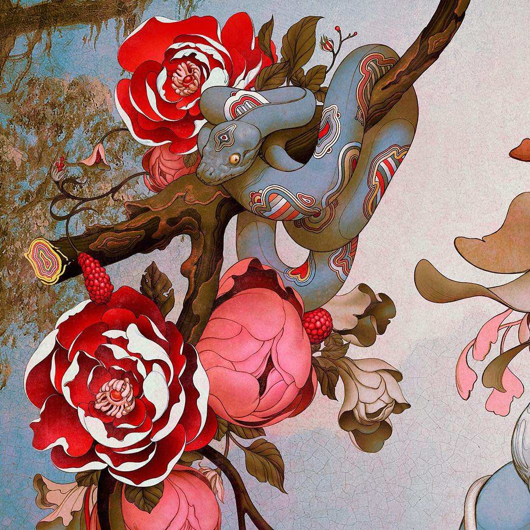 Excerpt From A Wip James Jean Wallpaper Wp4001712 - HD Wallpaper 