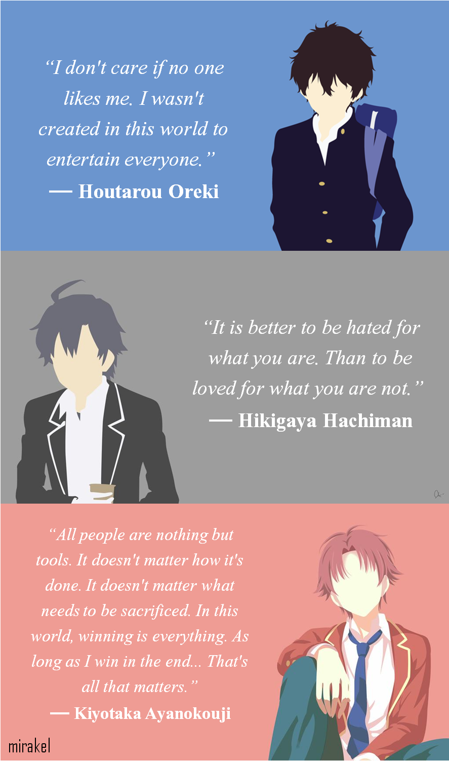 Oreki Houtarou And Hikigaya Hachiman - HD Wallpaper 