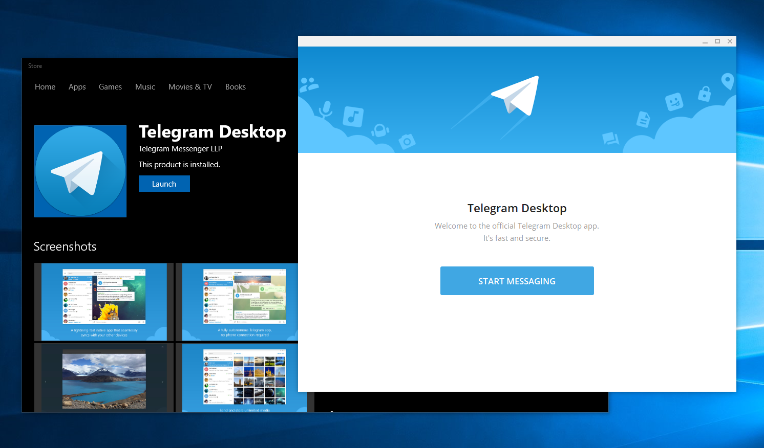 Telegram Desktop - Telegram Desktop For Windows 7 - HD Wallpaper 