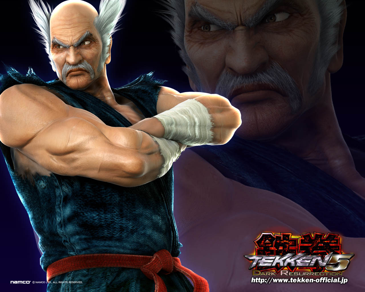 Heihachi Mishima Wallpaper - Tekken 5 Dark Resurrection Heihachi - HD Wallpaper 