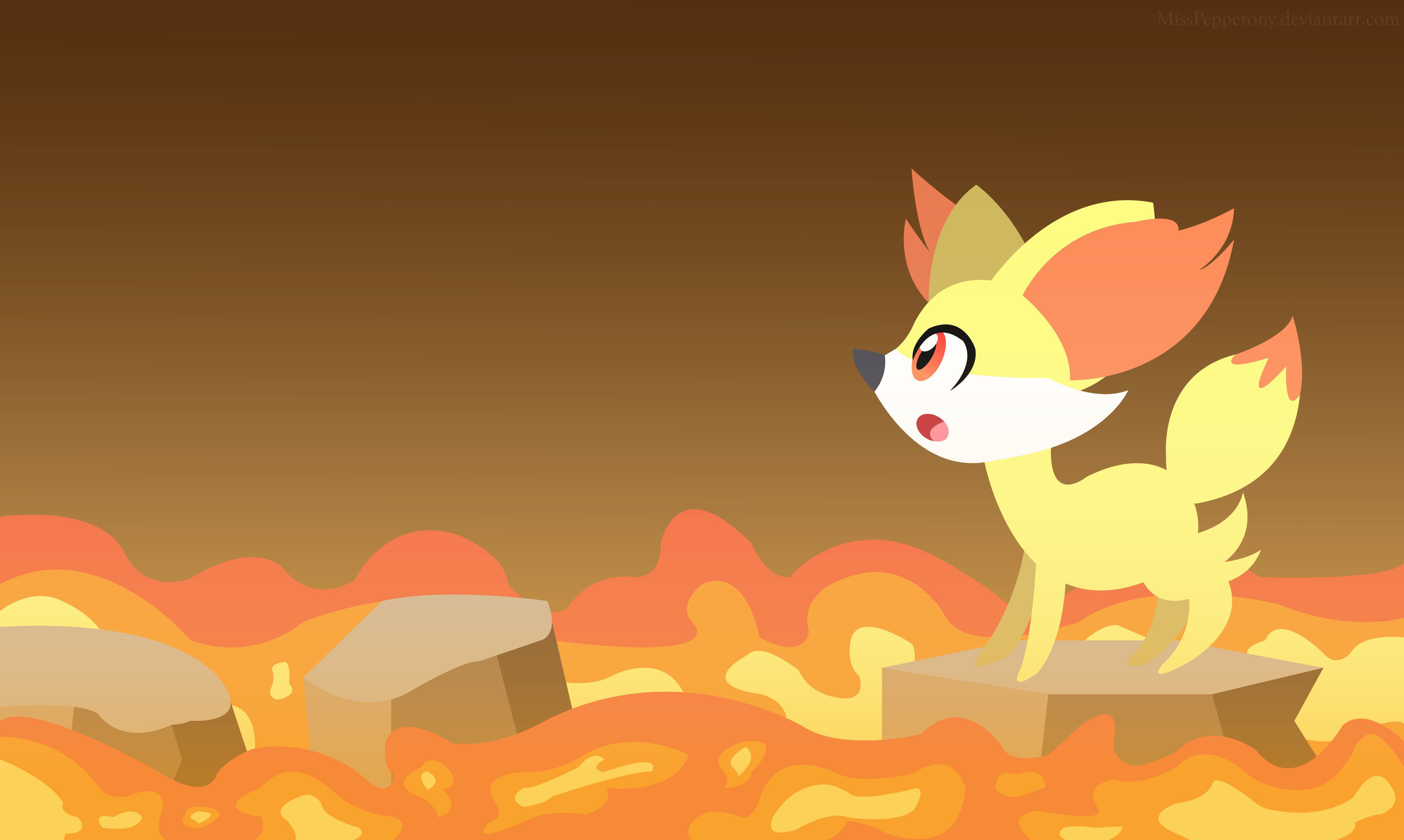 Fennekin Pictures - Fennekin Pokemon Side View - HD Wallpaper 