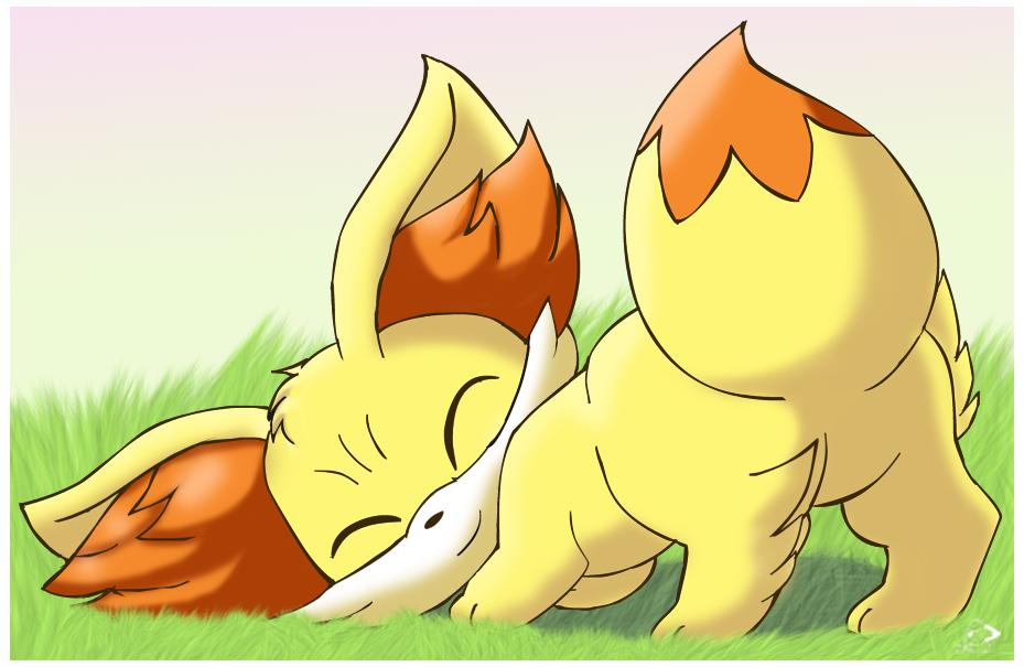 My Sweet Fennekin - Fennekin Pichu90 - HD Wallpaper 