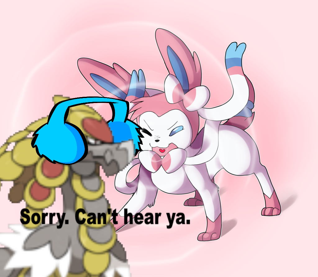 Cant Hear Ya - Sylveon - HD Wallpaper 