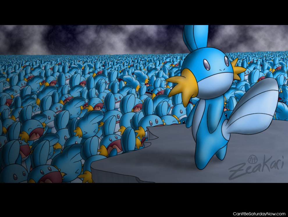 1264919308162 - Mudkip Army - HD Wallpaper 