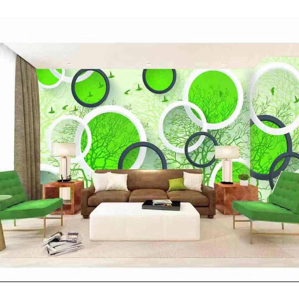 Home Wallpaper Design Green - HD Wallpaper 