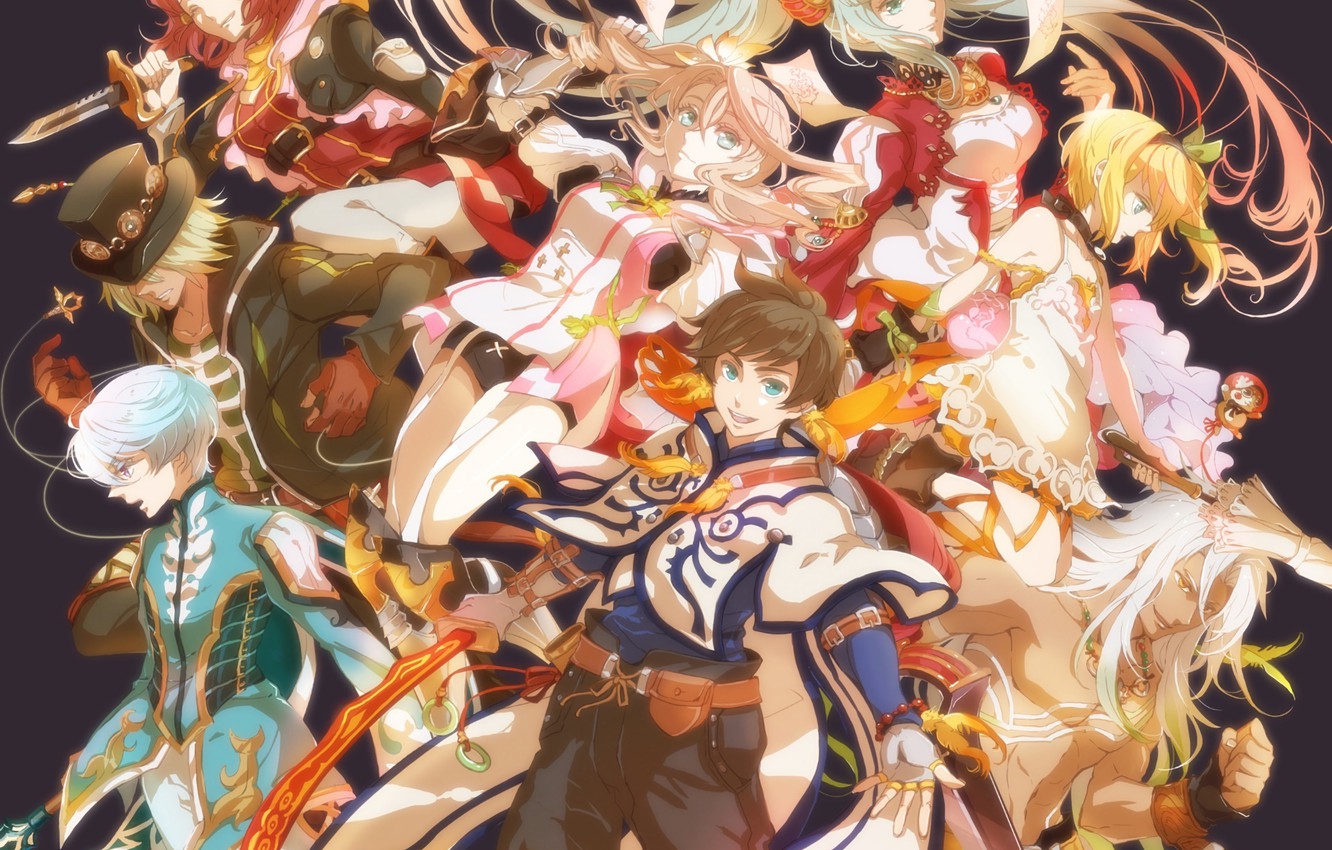 Photo Wallpaper Anime, Art, Characters, Tales Of Zestiria - Tales Of Zestiria Art - HD Wallpaper 