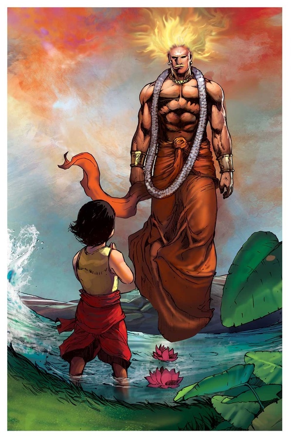 Praveen Keroj - Karna The Hero Of Giving - 602x899 Wallpaper 