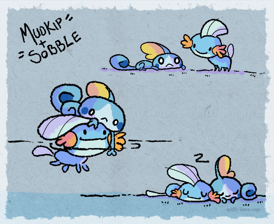 Mudkip And Sobble - HD Wallpaper 